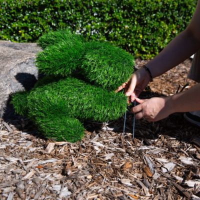 14&amp;quot; UV Resistant Artificial Grass Garden Plush Topiary Bunny Rabbit (Indoor/Outdoor)