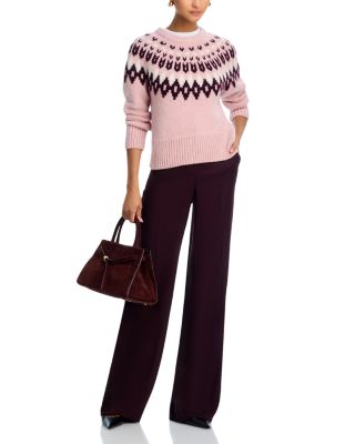 Anne Fair Isle Crewneck Sweater