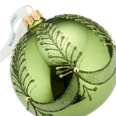 Holiday Heirlooms Green Bauble Ornament