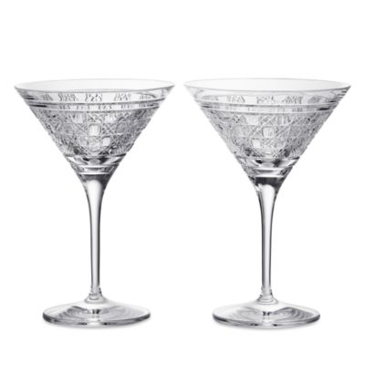 Opulence Martini Glasses, Set of 2