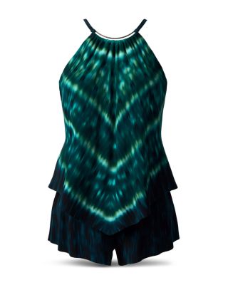 Carezza Goldie Romper One Piece Swimsuit