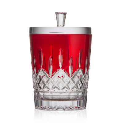 Lismore Red Biscuit Barrel