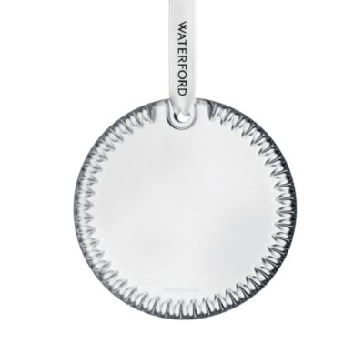 Crystal Disc Ornament