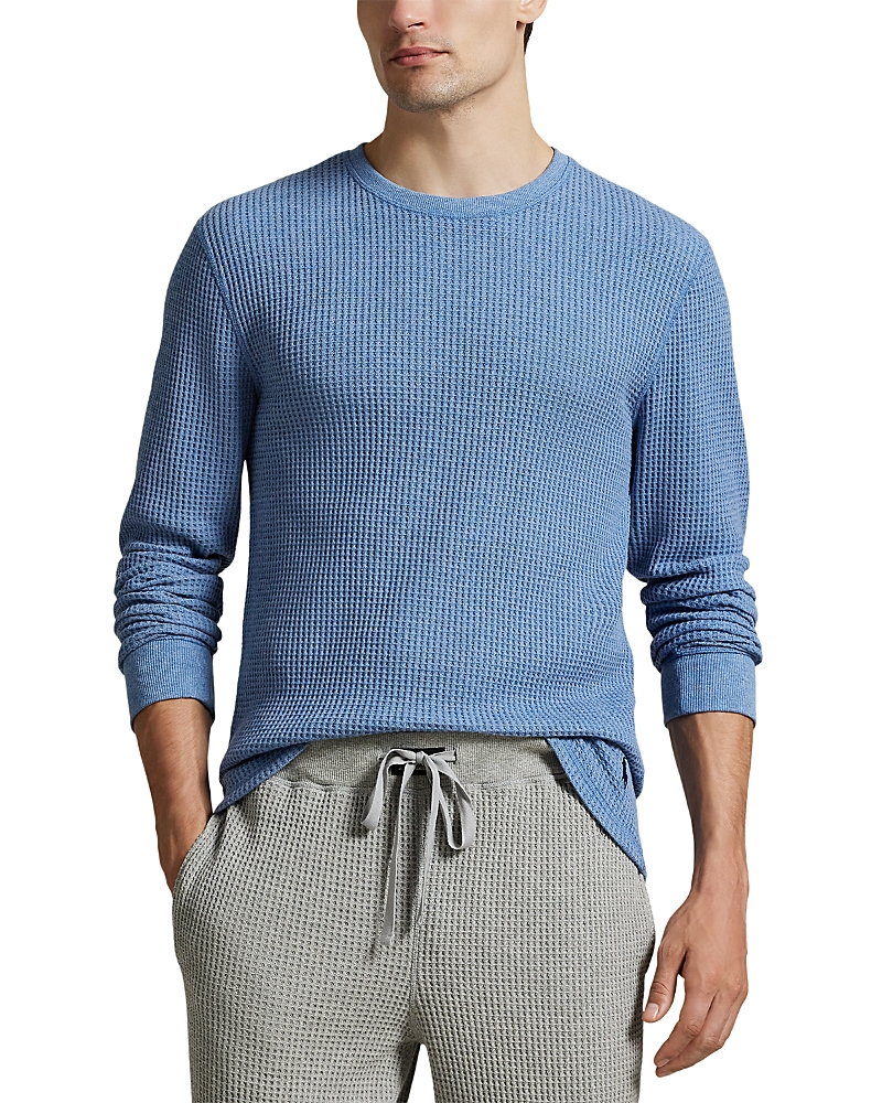 Polo Ralph Lauren Thermal Sleep T-shirt In Gray