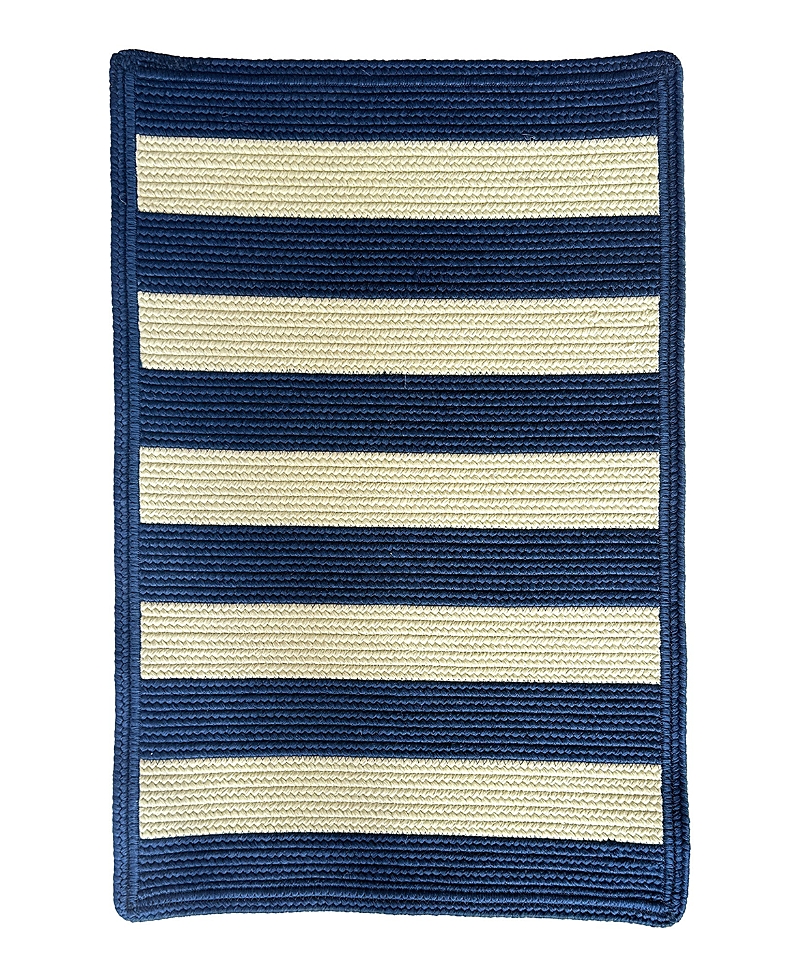 Capel Timeless Indoor/outdoor 0160x Cross Sewn Area Rug 2'3x4'0 In Blue