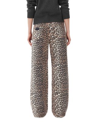 Izey Jeans in Leopard