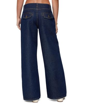  Meredith Low Rise Dark Rinse Wash Jeans