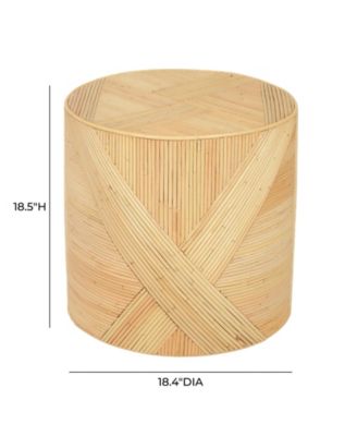 Matea Rattan Arch Side Table