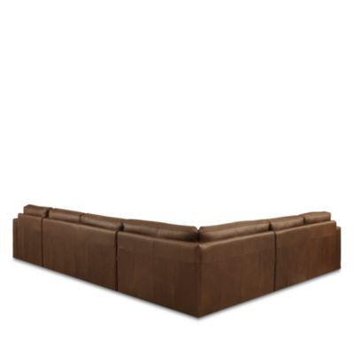 Greyson 4-Piece Leather Sectional