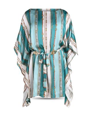 Alia Belted Tunic Swim Cover-Up