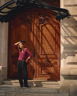 100% Cashmere Crewneck Pocket Cardigan - Exclusive