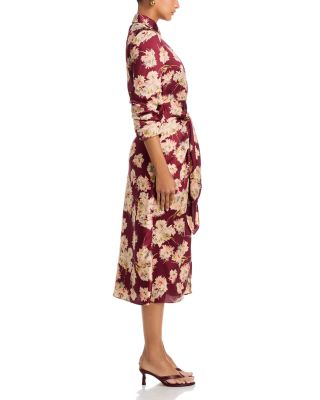 Mae Bouquet Jacey Tie Waist Shirtdress