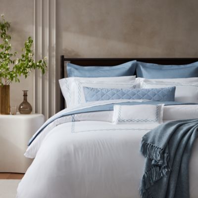 Brando Embroidered Percale Pillowcase, Standard, Set of 2 - Exclusive