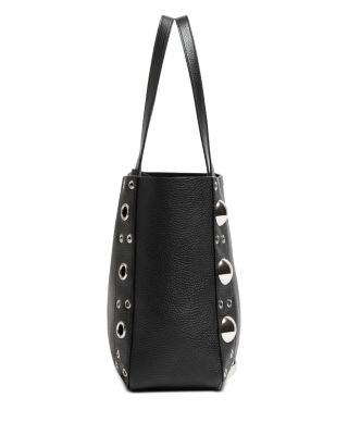 Nellc&ocirc;te Medium Shopping Tote Bag in Grainy Leather