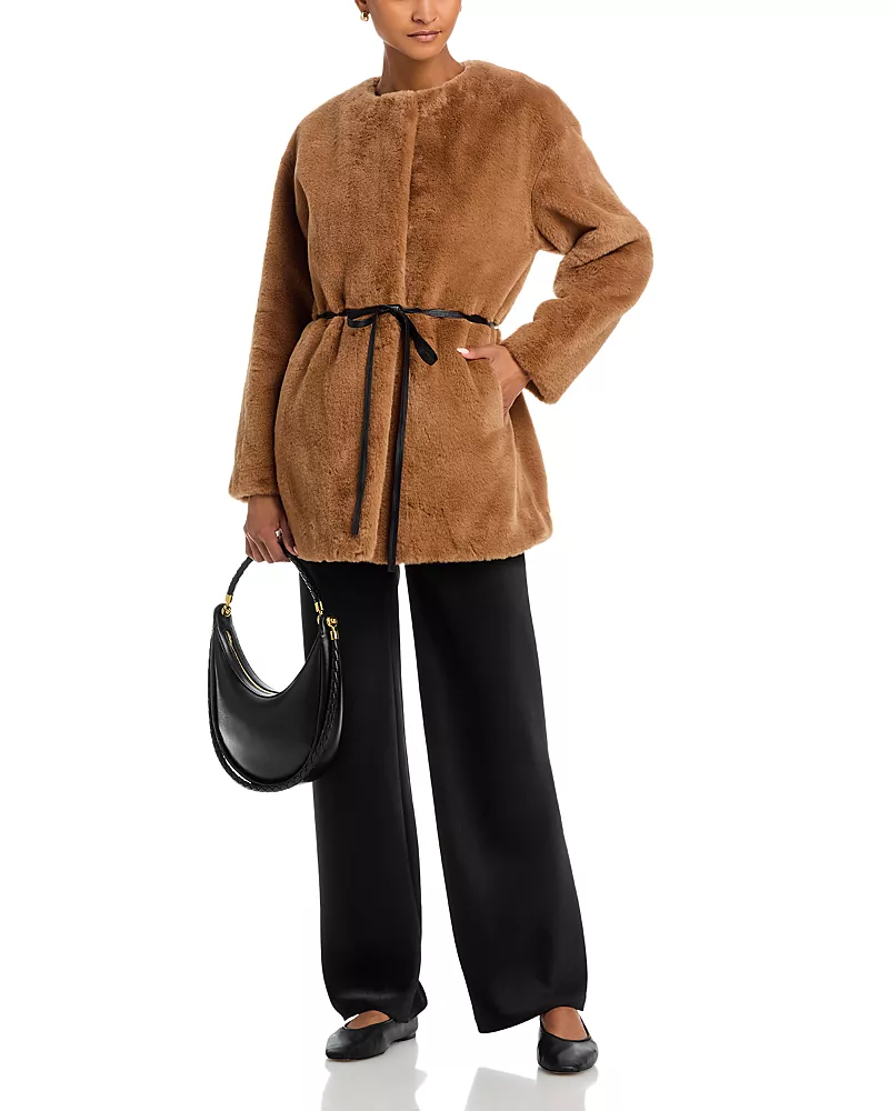 Velvet by Graham & Spencer Marmont Faux Fur Coat