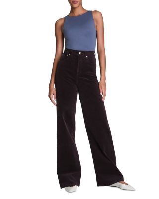 Corduroy Wide Leg Pants