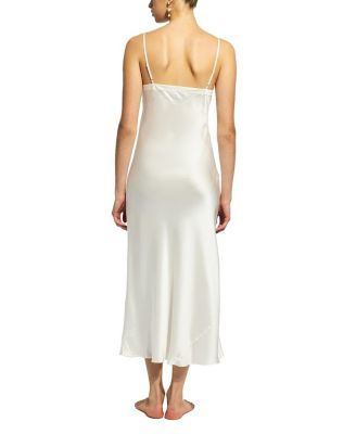 Silk Long V Neck Nite