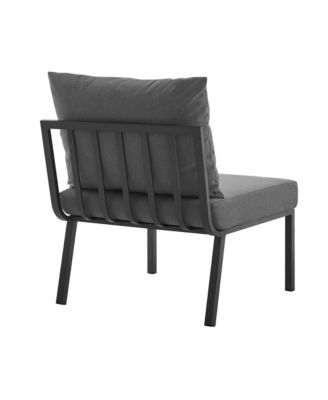 Riverside Outdoor Patio Aluminum Armless Chair