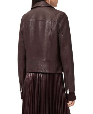 Dalby Leather Biker Jacket