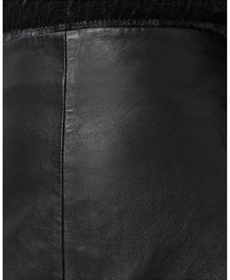 Renai Leather Skirt