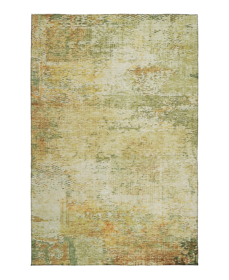 Dalyn Rug Company Solace Washable Sl5 Area Rug 5'0 X 7'6 In Green