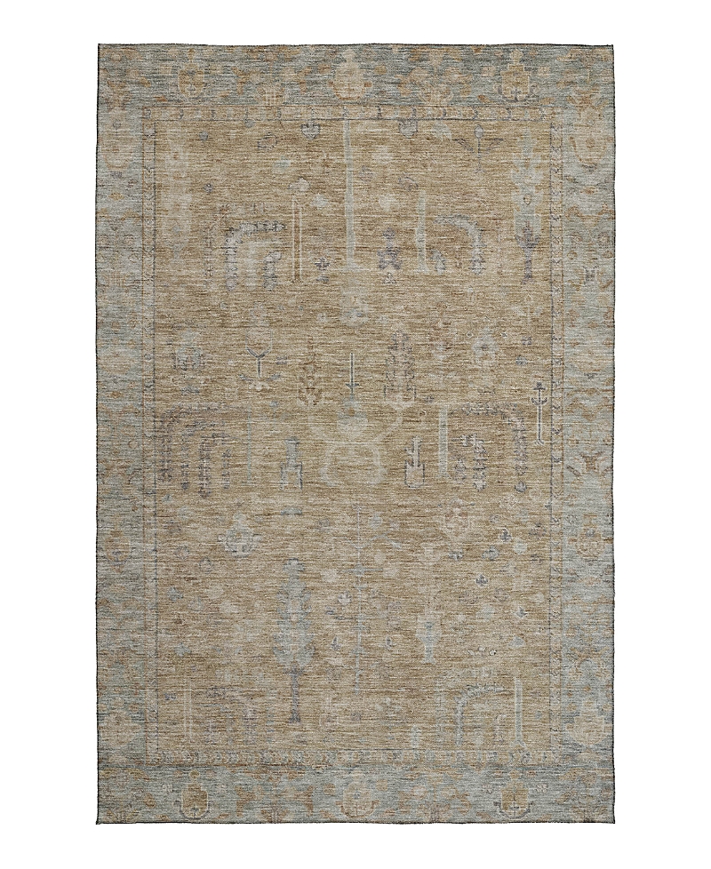 Dalyn Rug Company Solace Washable Sl11 Area Rug 5'0 X 7'6 In Brown