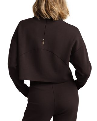 Dreamglow Cropped Mock Neck Top