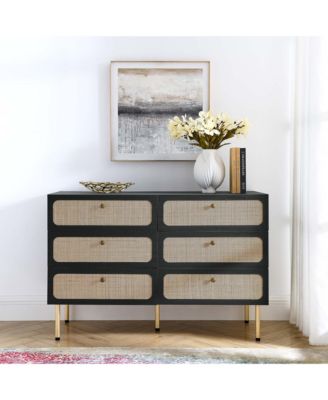 Chaucer 6-Drawer Compact Dresser