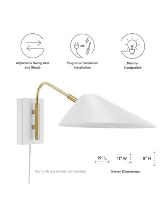 Journey 7&amp;quot; Swing Arm Wall Sconce