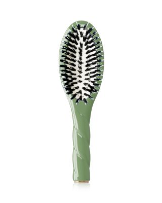 N.02 The Small Essential Care & Detangling Hair Brush - Almond Green