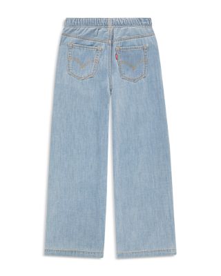 Girls' Luxe Denim High Rise Baggy Jeans - Big Kid