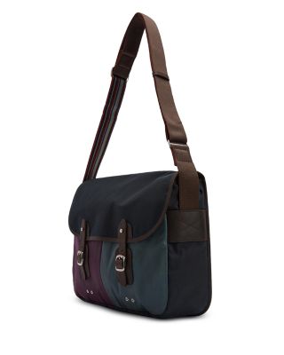  x Paul Smith Waxed Cotton Tarras Crossbody Bag