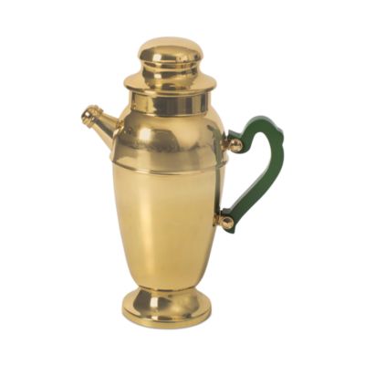 Brass Handled Cocktail Shaker