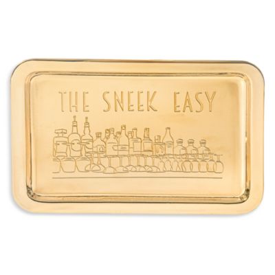 Sneek Easy Brass Finish Tray