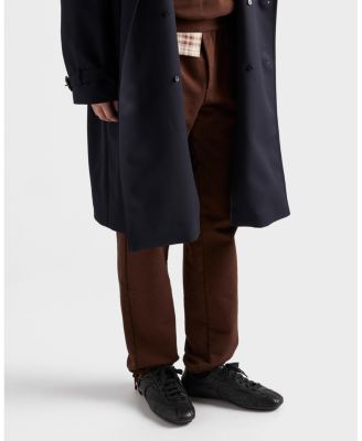 Men's Montecarlo Re-Edition 2005 Antiqued Nappa Leather Sneakers in Black