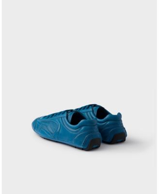 Men's Montecarlo Re-Edition 2005 Antiqued Nappa Leather Sneakers in Blue