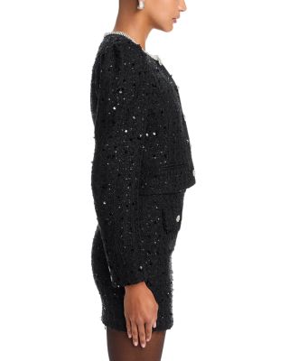 Chiara Embellished Tweed Jacket