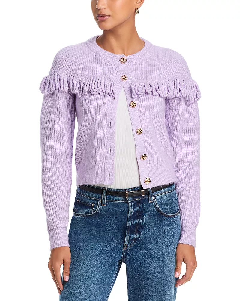 Generation Love Shifra Crewneck Cardigan Sweater