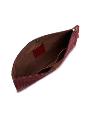 Interlaced Leather Pochette