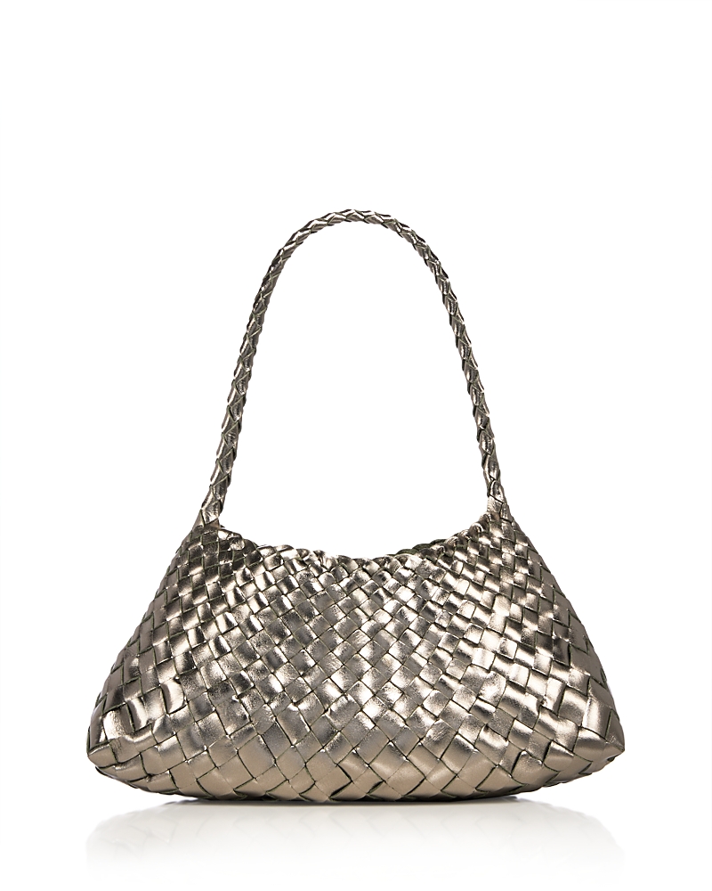 Dragon Diffusion Rosanna Leather Shoulder Bag In Gold