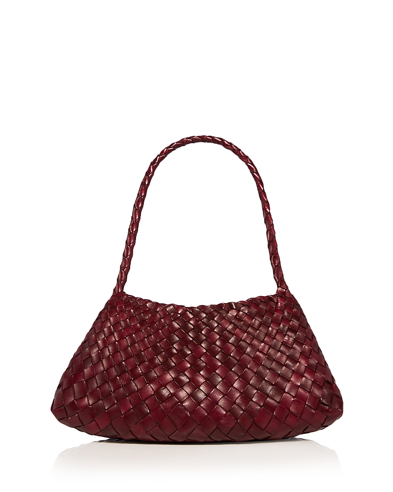 Dragon Diffusion Rosanna Leather Shoulder Bag In Burgundy