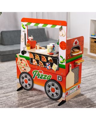 Wooden Pizza Food Truck Activity Center - Ages 3-7