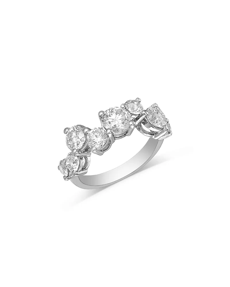 Bloomingdale's Fine Collection Diamond Scatter Cluster Band in 14K White Gold, 3.0 tcw