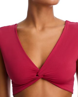 Hattie Reversible Crop Bikini Top