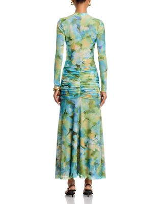 Lea Floral Mesh Dress