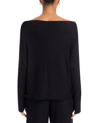 The Anywhere Metallic Threaded Top