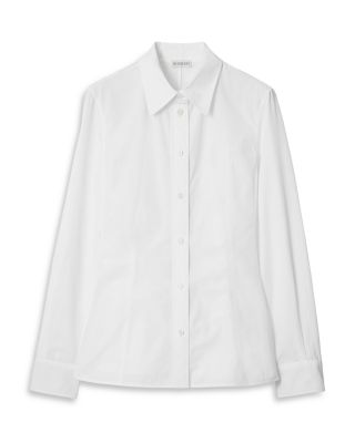 Eliza Slim Fit Cotton Poplin Shirt