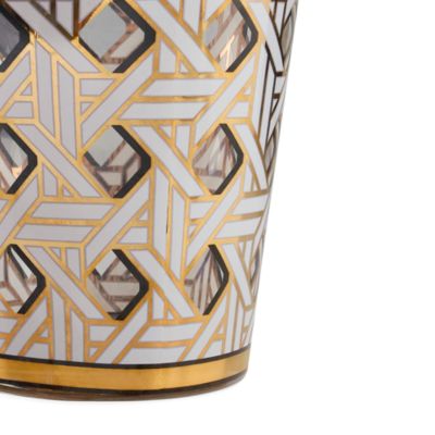 Basketweave Glassware, Set of 4