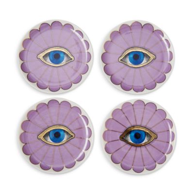 Fleur Coasters, Set of 4