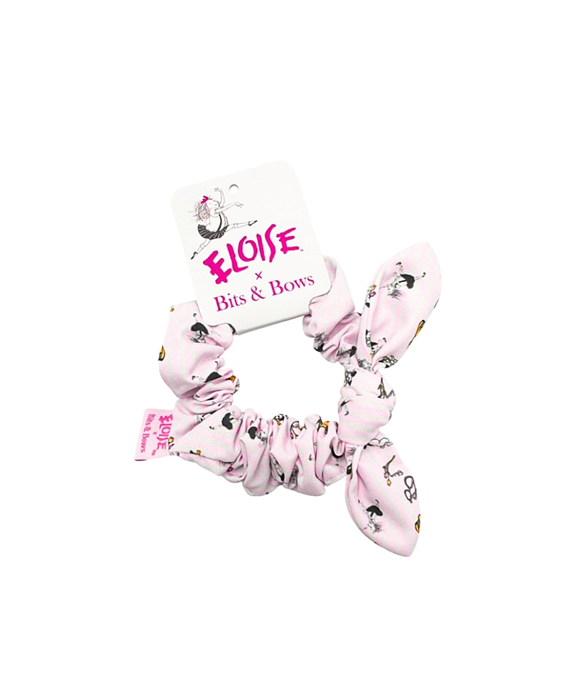 Bits & Bows Eloise Nyc Taxi Cab Bow Scrunchie In Multi